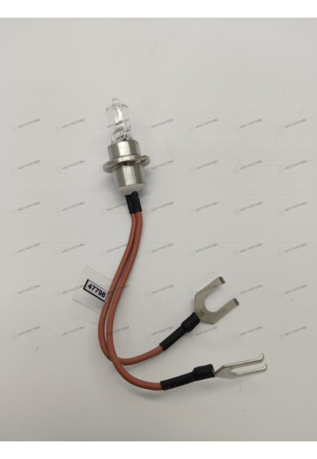 Галогеновая лампа (оригинал) 12V 20W для биохимических анализаторов ERBA XL-200 Галогеновая лампа (оригинал) 12V 20W для биохимических анализаторов ERBA XL-200