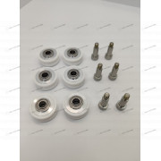 Набор направляющих роликов (оригинал) V-Wheels 6шт для иммунохимических анализаторов Arhitect i1000SR