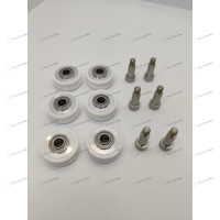 Набор направляющих роликов (оригинал) V-Wheels 6шт для иммунохимических анализаторов Arhitect i1000SR