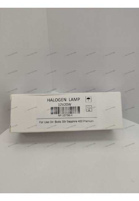 Галогеновая лампа 12V 20W (аналог) для биохимических анализаторов Sapphire 400 PREMIUM Галогеновая лампа 12V 20W (аналог) для биохимических анализаторов Sapphire 400 PREMIUM