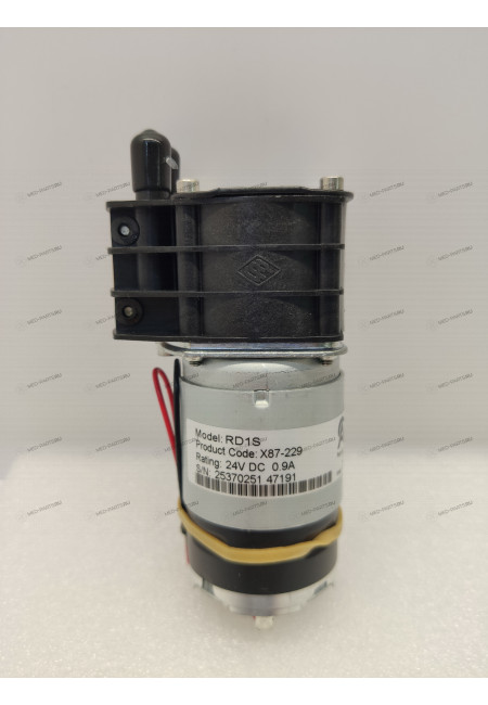 Воздушная помпа (насос) 24VDC, 0.9A (оригинал) RD1S (X87-229) для гематологических анализаторов Dirui BF-6800 Воздушная помпа (насос) 24VDC, 0.9A (оригинал) RD1S (X87-229) для гематологических анализаторов Dirui BF-6800