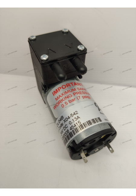 Помпа (насос) DL04, 24VDC, 0.13A (оригинал) для биохимических анализаторов DIRUI Помпа (насос) DL04, 24VDC, 0.13A (оригинал) для биохимических анализаторов DIRUI